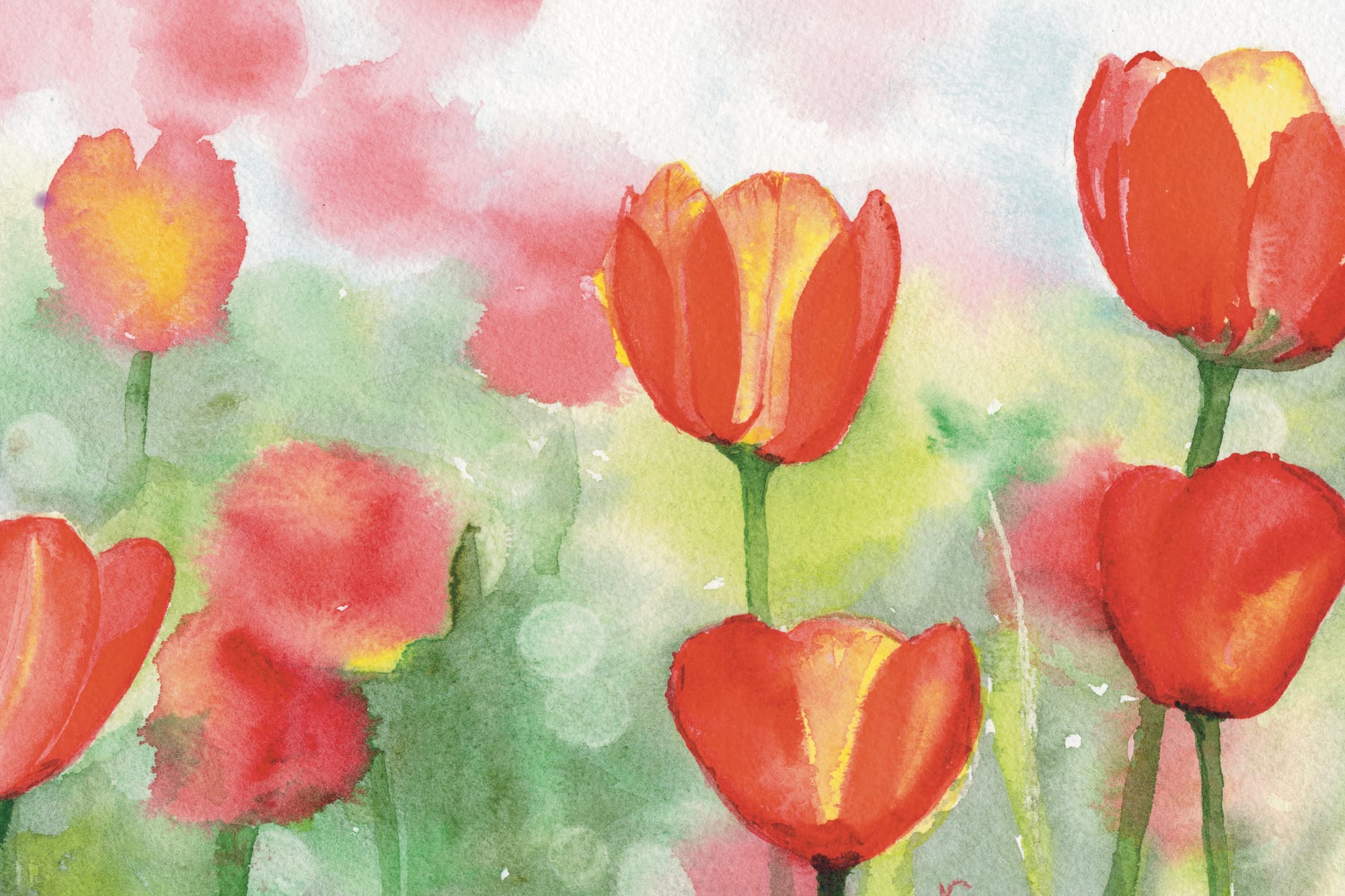 A Guide to Creating Watercolor Spring Flowers